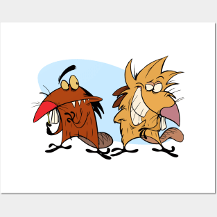 The Angry Beavers - brothers Posters and Art